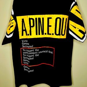 A.PIN.E.QU Oversized T - Shirt